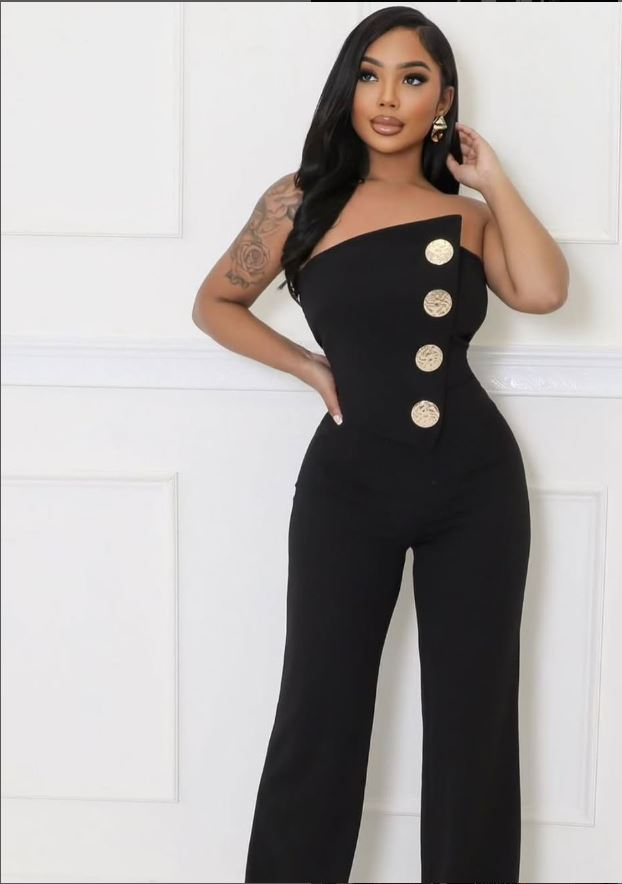 Asymmetric Hem Jumpsuit – Bold Stitch Detail One-Piece in Vibrant Hues