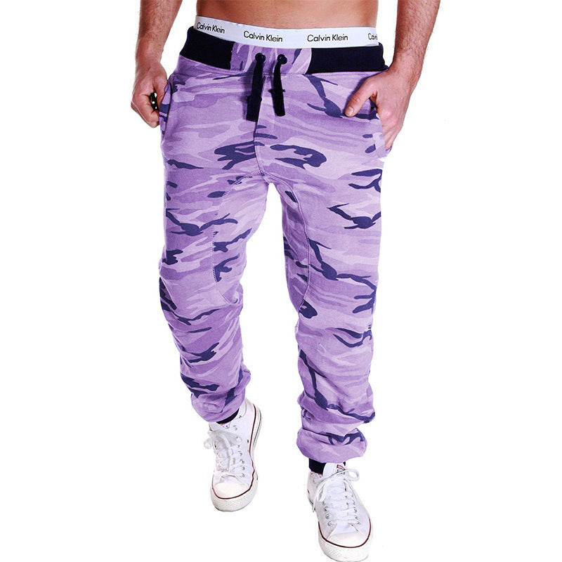 Men's Camouflage Hip Hop Cargo Pants – Loose Fit Mid Waist Urban Style