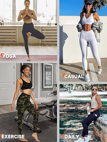 FlexForce 3-Pack High-Rise Printed Leggings – Bullish Activewear