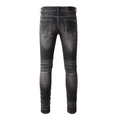 Fashion Close-Fitting Retro Slim Skinny Jeans for Men