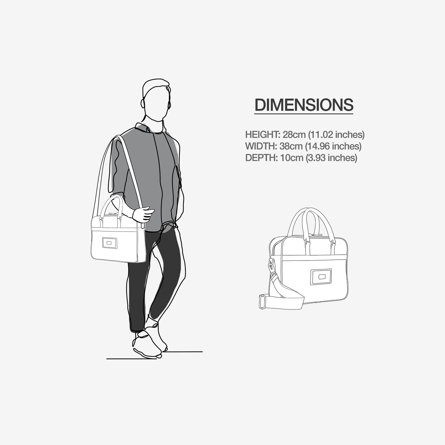 🐍Python Prestige Luxury Work Bag – Italian Leather Laptop Briefcase