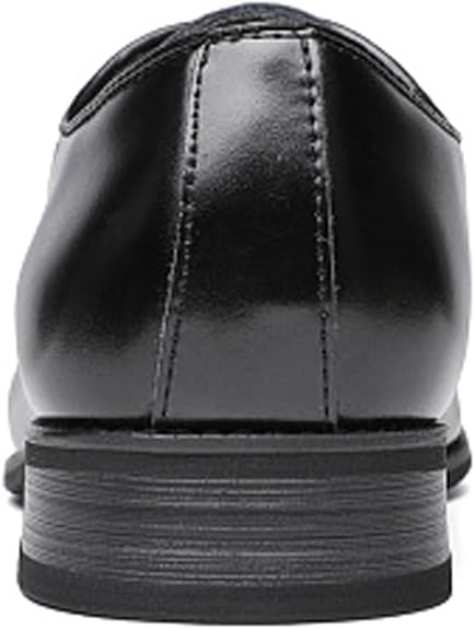 👞 Men’s Hand-Polished Leather Business Shoes – Formal Lace-Up Dress Shoe